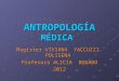 Antropología. Diapositivas