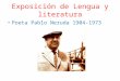 Exposición de Lengua y Literatura