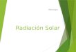 Radiacion Solar, Solar