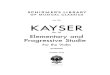 Kayser 36 Estudios Op.20