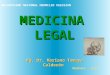 Clase 2-Medicina Legal