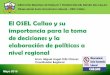 El OSEL Callao y su importancia para la toma de decisiones y la elaboración de políticas a nivel regional