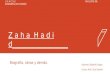 Biografia de Zaha Hadid