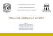 Cefalalgia, Neurlalgia y Neuritis Final