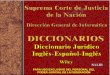 Diccionario Jurídico Inglés Español Inglés