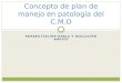Concepto de Plan de Manejo en Patología Del CONTROL MOTOR ORAL