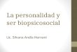 2. Personalidad y Ser Biopsicosocial