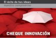 Cheque Innovación 2012