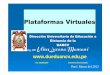 Plataforma Virtual UANCV 2012