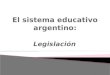 leyes 2003-2007 educativas
