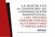 Libro La Nueva Ley de Servicios de Comunicación Audiovisual - Octubre2013