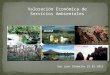 Valoracion Económica de Servicios Ambientales Presentación1
