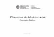 Elementos de Administración - Conceptos Básicos_2015x