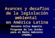 Legislación Ambiental en América Latina