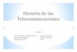 Historia Telecomunicaciones