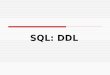 SQL-Lenguaje de Definicion de Datos-DDL