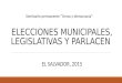 Elecciones Legislativas y Municipales El Salvador 2015
