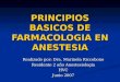 Farmacologia Principios Basicos en Anestesia
