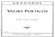 Valses Poeticos - Granados - Piano