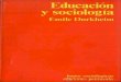 Educacion y Sociologia - Emile Durkheim