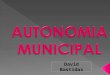 Autonomía Municipal