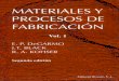 Libro de Materiales y Procesos de fabricación