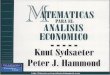 Matemáticas Para El Análisis Económico - Sydsaeter Hammod