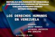 Derechos Humanos en Venezuela Edgar