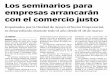 150305 La Verdad CG- Los Seminarios Para Empresas Arrancarán Con El Comercio Justo p.10