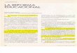 Carta Pastoral La Reforma Educacional 1981