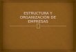 Estructura y Organización de Empresas