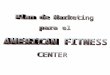 Plan de Marketing American Fitness Center