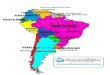 Paises de America del Sur y sus extensiones, población, rios, montañas y clima