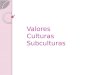 Psicologia Social - Valores, Culturas, Subculturas