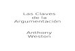Importante: Weston Anthony - Las Claves de La Argumentacion (1)