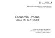 Economía Urbana UAI