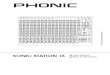 Manual Sonic Phonic Station 16