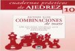 Cuadernos Prc3a1cticos de Ajedrez 10 Combinaciones de Mate Antonio Gude