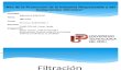 Procesos Industriales I - Filtracion