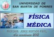 Fisica Medica Semana 01 2012
