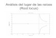 Análisis del lugar de las raíces  (Root locus)