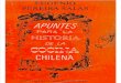 Apuntes Para La Historia de La Cocina Chilena