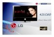 LG Flat TV 42LG60 Presentacion