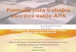 Normas APA- Recolección por Dr. Raúl Choque Larrauri-Lima-Perú