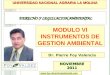 CLASE 6 Instrumentos de Gestion Ambiental