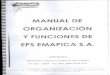 Manual de Organizacion y Funciones EMAPICA