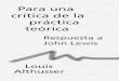 Althusser Louis - Para Una Critica de La Practica Teorica