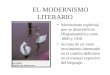 El Modernismo Literario 12-13
