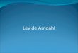 11 Ley Amdahl