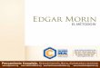 Edgar Morin El Pensamiento Subyacente